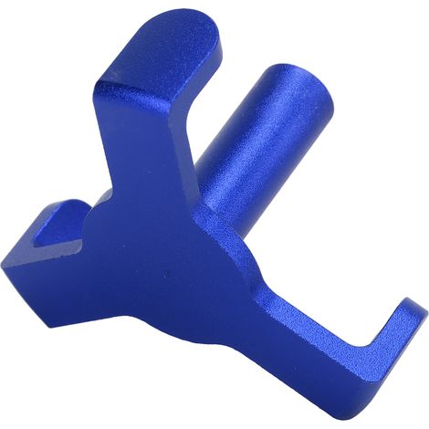 Crochet de coffre arrière pour sacs de courses en alliage d'aluminium, remplacement pour Tesla Model 3 2018-2021, bleu (1/5)