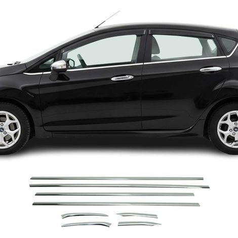 Garniture de Fenêtre pour Ford Fiesta HB 2008-2017 Acier Inox 8Pcs (1/5)