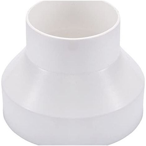 Raccords de réduction pour conduits d'air frais/réducteurs en PVC, raccords de conduits de fumée, connecteurs réducteurs de diamètre 100 à 150