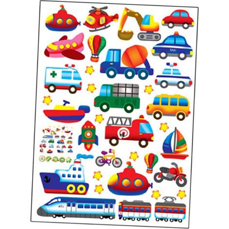 Lot de 2 stickers muraux décoratifs pour chambre d enfant (1/5)