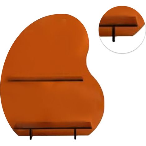 Rangement cosmétique étagère organiseur maquillage pour salle de bain chambre dressing bureau ambre (1/5)