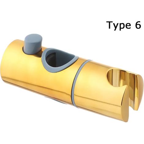 Support de douche réglable en ABS, pièce de rechange robuste pour barre de douche et porte-pompe coulissante, accessoires de salle de bain (1/5)