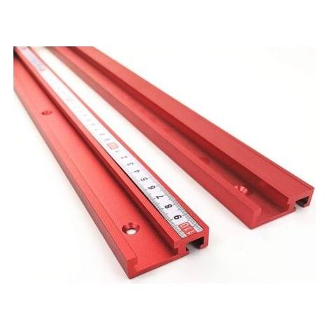 Poussoir de glissière de chenille en alliage d'aluminium 45 mm, table rabattable pour scie circulaire électrique (1/5)