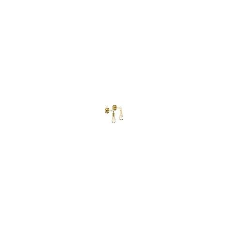 2pcs Murales Industrielle,Or Lampe Murale en Métal Luminaires Applique Intérieure Éclairage Mural sans Ampoule pour Salon. [Classe énergétique A++] (1/5)
