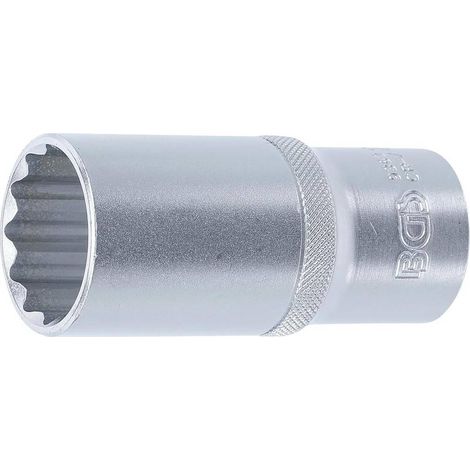 Douille pour Clé Douze Pans Longue 12,5 mm (1/2) - 27 mm - Acier Résistant - Précision et Durabilité - D-Work