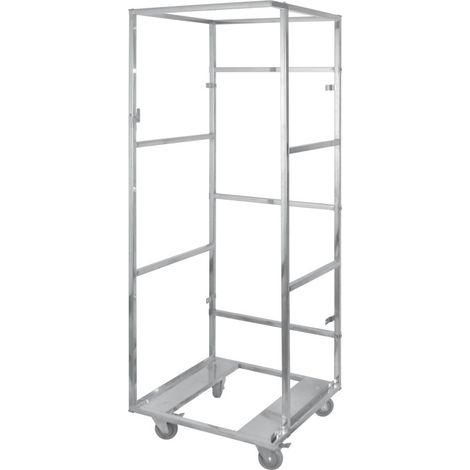 Chariot transport - Réfrigérateur GTK 360 - Inox - 690x690x1960mm - Saro