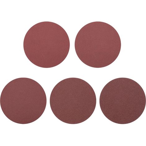 60 Pcs 150 mm 6 Pouce Disques à Poncer 80/100/120/180/240/400 Grain Papier de Verre à Crochet et Boucle Pads pour Ponçage Orbital Aléatoire pour Travail du Bois Automobile Métal (1/5)