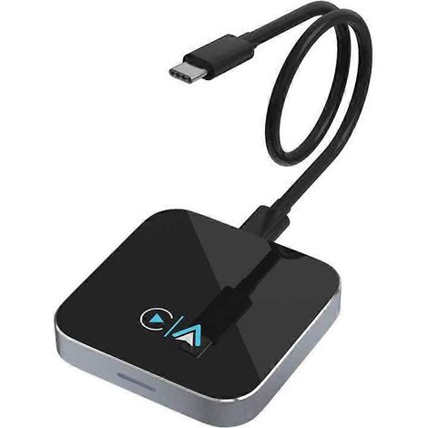 2-in-1 Wireless CarPlay Adapter für Android Auto: Intelligenter USB-Dongle, automatische Verbindung, Plug & Play für iOS und Android (kompatibel mit werksseitig verkabelten Fahrzeugen). (1/5)