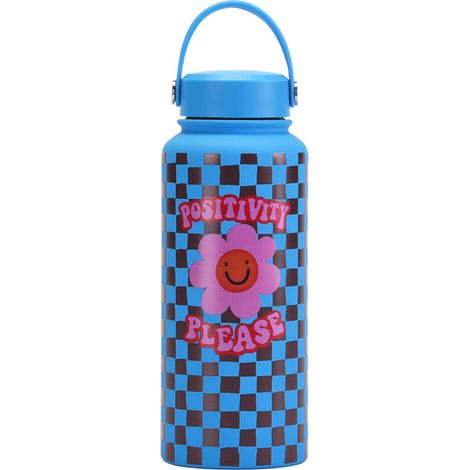 Gourde Isotherme 2025 1L Grande Capacité Nouveau Modèle Sport à Ouverture Large Pliable Extérieur Femme (1/5)