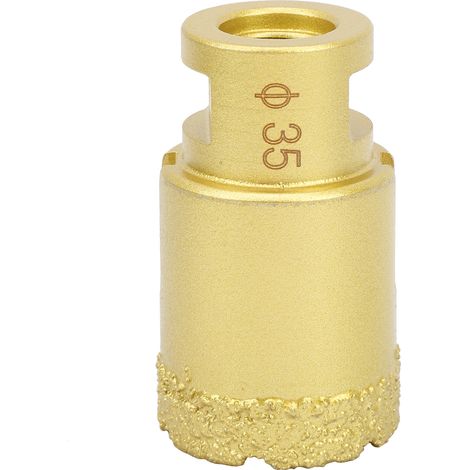 Diamant-Lochsäge, Lötbohrer, Öffner für Marmor und Beton, M14 35 mm (1/5)