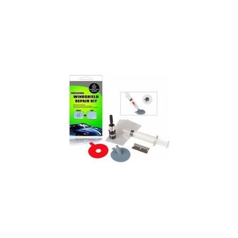 Kit de réparation de pare-brise, kit d'outils de réparation de pare-brise, kit de réparation de pare-brise de voiture à faire soi-même, avec résine de réparation de pare-brise pour la réparation des é
