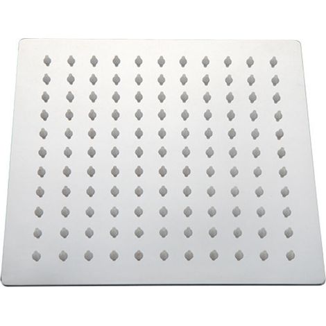 Tête Douchette Carré, Pommeau Douche en Acier, Chromé, 30 x 30 cm (1/4)
