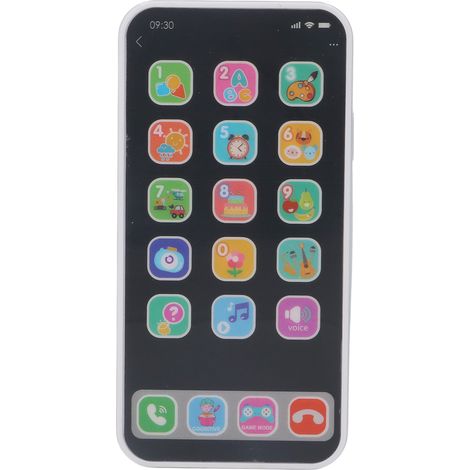 Jouet Téléphone Pour Enfants - Fonctions Musique Lumière Appel Simulé - Pour Enfants À Partir De 3 Ans - 1 Pièce
