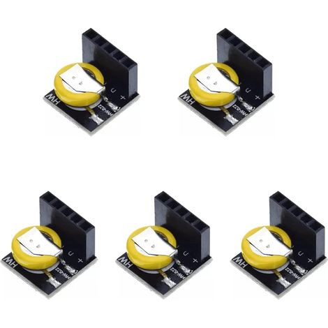 5 módulos de memoria de precisión de reloj RTC DS3231 para Arduino y Raspberry Pi (1/5)