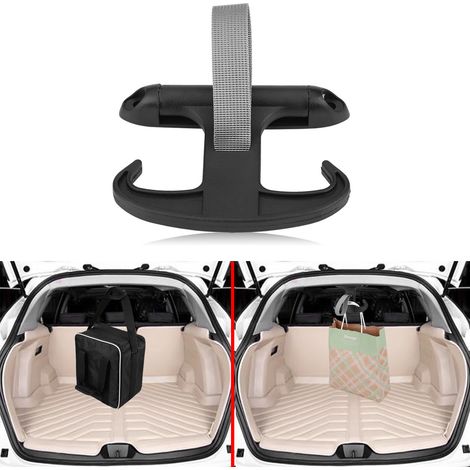 Crochet Porte-Sac à Main pour Coffre de Voiture, Support de Sac à Main pour Jetta Bora MK5 Passat CC Audi A4 S4, Crochet de Coffre Arrière (1/5)