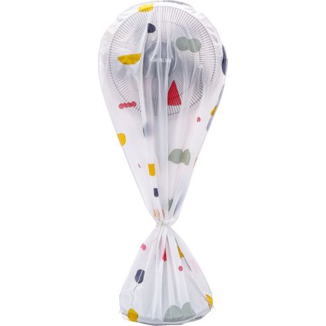 Housse de protection pour ventilateur, anti-poussière, imperméable et lavable, avec fermeture éclair sur le dessus, pour la maison et le bureau. (1/5)
