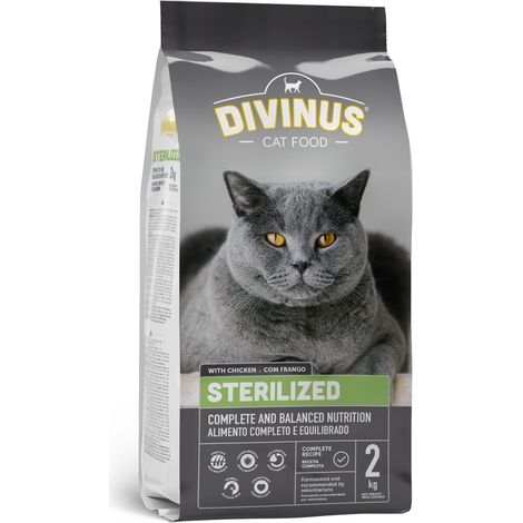 Divinus Cat Sterilized per gatti sterilizzati, 2 kg