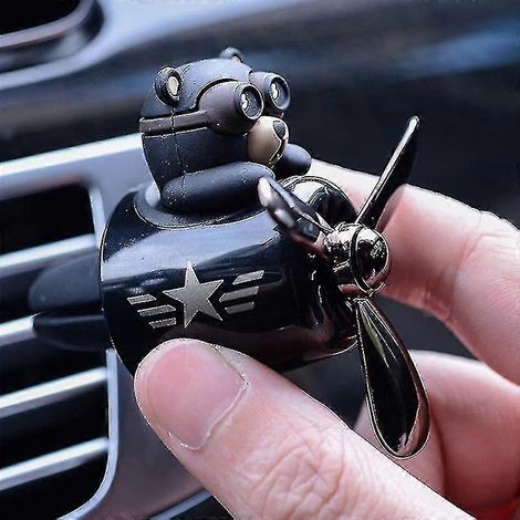 Désodorisant pour voiture Bear Pilot avec diffuseur à hélice rotatif - Accessoires pour voiture (1/5)