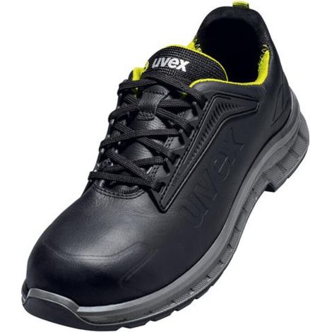 uvex Halbschuhe 2 trend S3S schwarz gelb Weite 12 Gr. 41