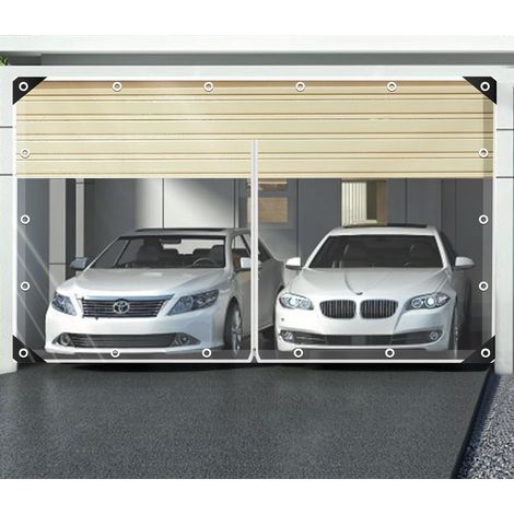 1 Bâche PVC 2x4m Œillets Fermeture Éclair Imperméable Protection Vent Pluie Extérieur
