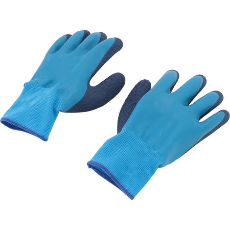 Guantes aislantes eléctricos de 400 V, de goma antideslizante, talla 10, para electricistas. (1/5)