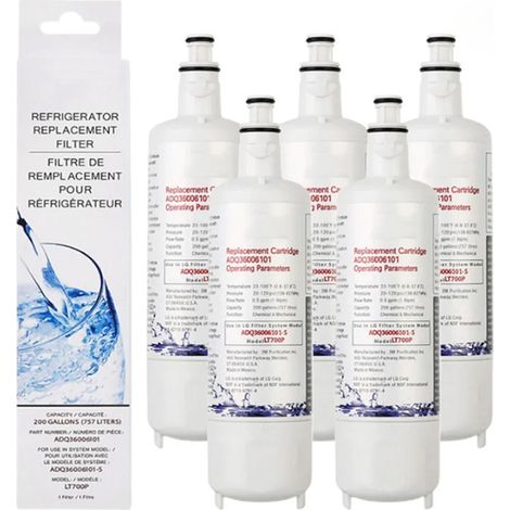LT700P Kühlschrank-Wasserfilter ADQ36006101-S 5 Stück (1/4)