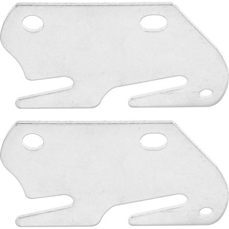 accessori per letto, staffe per sponde del letto in legno, ganci per sponde del letto, piastre per telaio del letto (1/4)