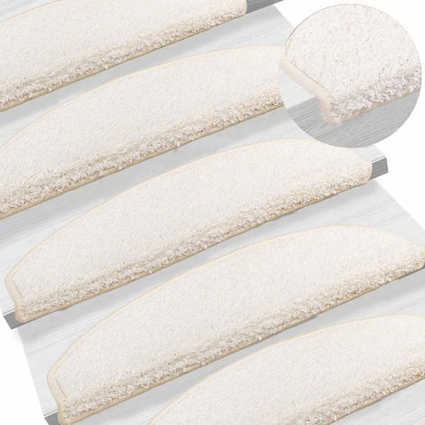 Maison Exclusive - Selbstklebende Treppenschoner 15 pcs Weiß 80 x