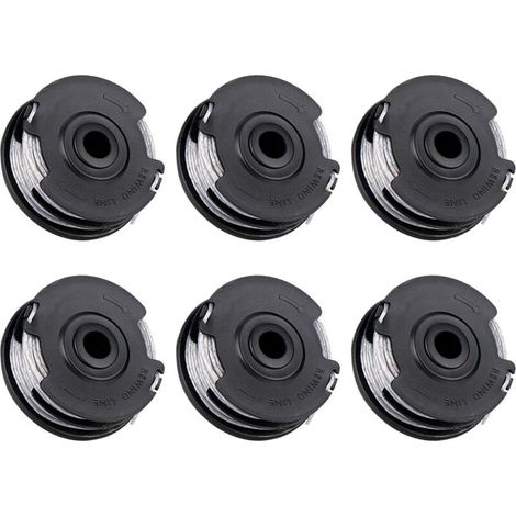 6 carretes de hilo de repuesto F016800351 para desbrozadora, compatibles con Art 23 SL, Art 2300, Art 23-28, Art 26 SL y Art Easy (1/5)