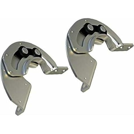 Cerniera per porta nascosta da 90 gradi Attrezzatura industriale Cerniera per porta dell'armadio in acciaio al carbonio Cerniera fissa per scorrimento a due gambe Ferramenta per mobili (1 paio) (1/5)