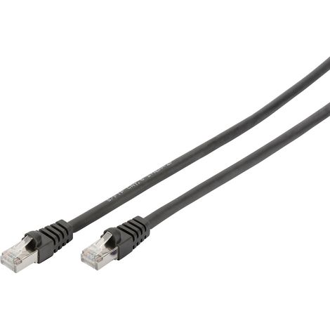 DIGITUS Patchkabel Cat6 S/FTP 2xRJ45 2.0m schw. AWG 27/7 (DB-160144-020-S) (1/2)