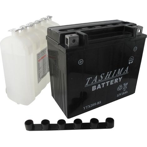 Batterie Plomb étanche Haute Performance Sans Entretien 12v, 18a. L: 175, L: 87, H:155mm, + à Gauche Pour Motos, Motoneige, Quad