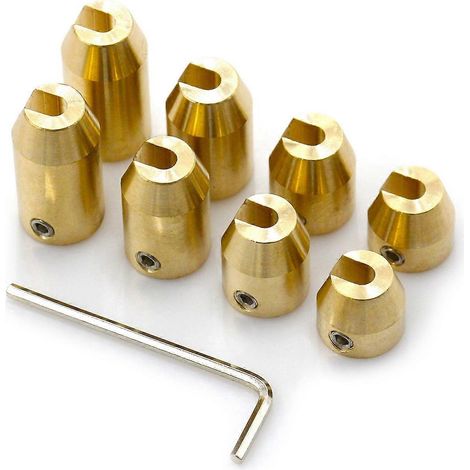 Wiederverwendbare Messing-Speichen-Auswuchtgewichte für Motorräder, 8er-Packung (1/5)
