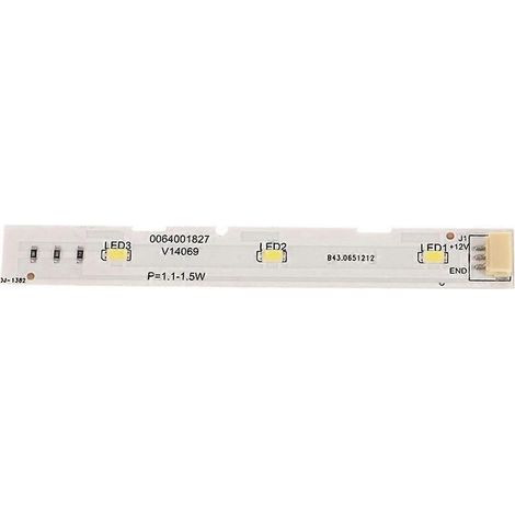 Bandes LED pour réfrigérateur BCD-575WDBI, pièces détachées éclairage LED porte avant, compatibles modèle TIMBD-260907-12239 (1/4)