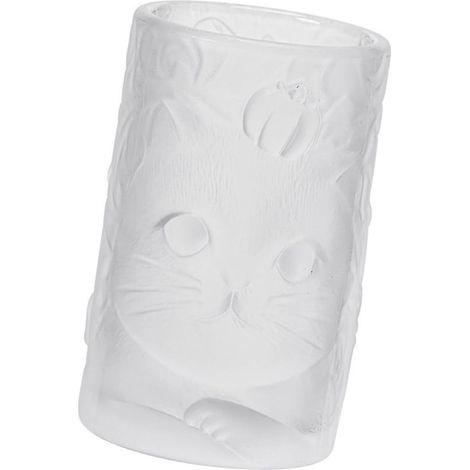 Verre en Verre Transparent Motif Chat 1 Pièce Tasse à Jus Domestique Multifonction Maison Fêtes et Restauration Design Original et Pratique (1/5)