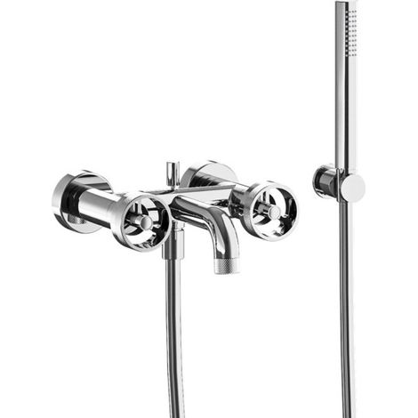 Mélangeur bain douche chromé Rota - CRISTINA ONDYNA RT18051