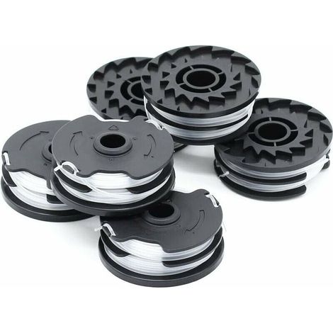 6 Stück Fadenspule passend für Parkside LIDL Akku-Elektro-Rasentrimmer PRT 550 A1,PRT 550 A2,PRT 550 A3,PRT 550 A5,PRT 550 B6,PRTA 20-Li B2,PRTA 20-Li C3 (1/5)