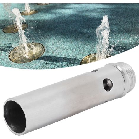 Buse de Fontaine Bouillonnante en Acier Inoxydable, Arroseur pour Bassin, Décoration de Jardin et Parcs, Filetage Mâle G3/4 (1/5)