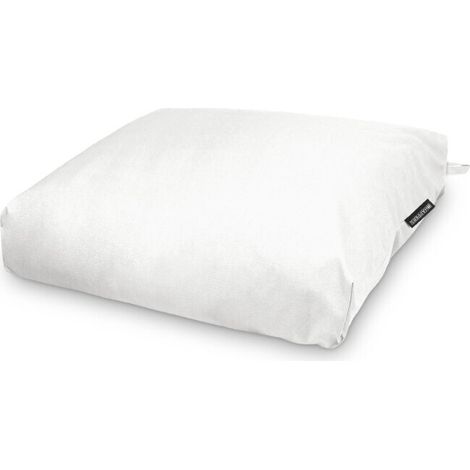 Cojín para Palets Toldotex Blanco-Crudo Asiento 80x80x20 (Blanco-liso) Blanco-Crudo