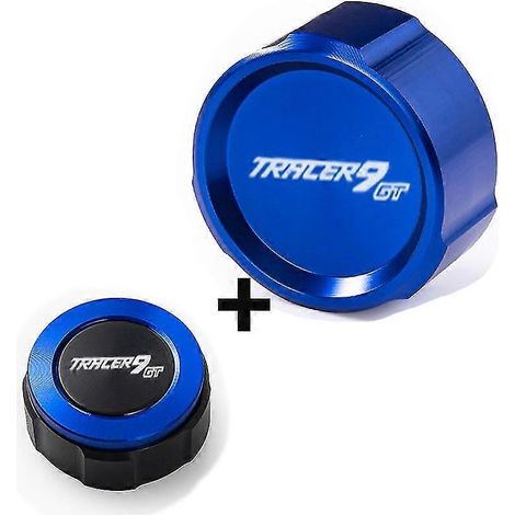 Accessoires de protection pour bouchons de liquide de frein avant et arrière de moto Yamaha Tracer 9GT 2021-2022 (bleu) (1/4)