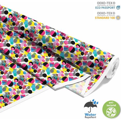 TESSUTI DECORATIVI PER ESTERNI OXFORD - Motivo geometrico I DX3104 (1/5)
