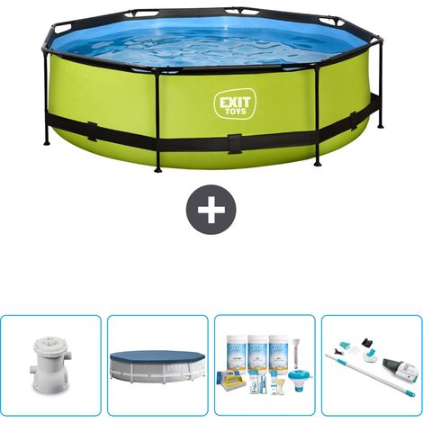 Exit Pool Rund - 300x76 cm - 5-teilig SCB19 (1/4)