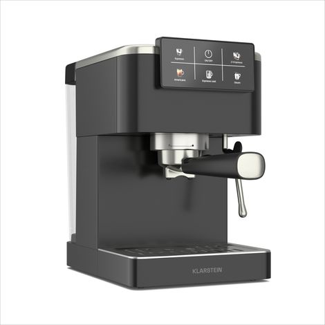 Klarstein Portafiltro SteelPresso máquina portafiltro Pantalla táctil 20 bar Acero inoxidable