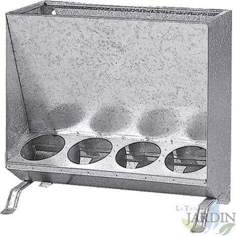 Schweinefuttertrichter 4 Löcher.  Kapazität 20kg