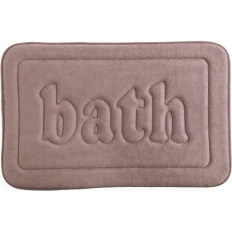 Tapis de bain mémoire de forme - TODAY - UTILITY - 40 x 60 cm - Pink (1/4)