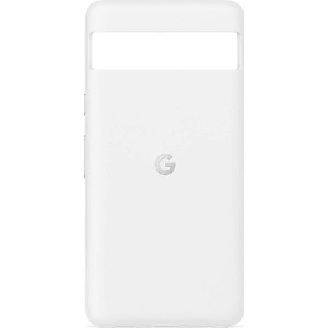 Carcasa Trasera Google Pixel 7a en Blanco (Funda protectora de silicona duradera para Google Pixel 7a)