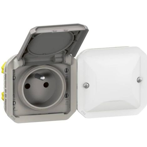 prise électrique Legrand connected power socket 2P+T IP55 16A (1/4)