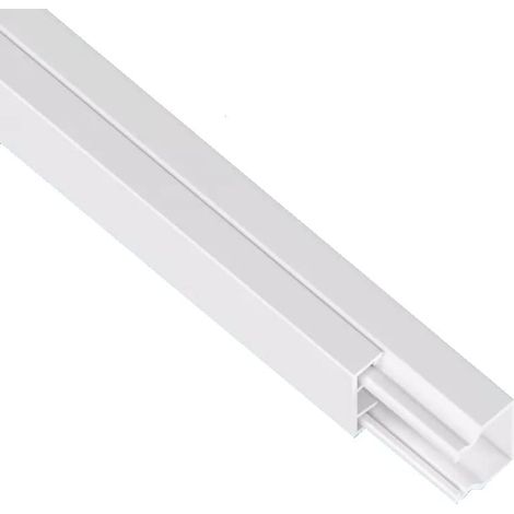 Lot de 36 Bandes de câbles Blanc 15 x 17 mm, Rangement de Cable