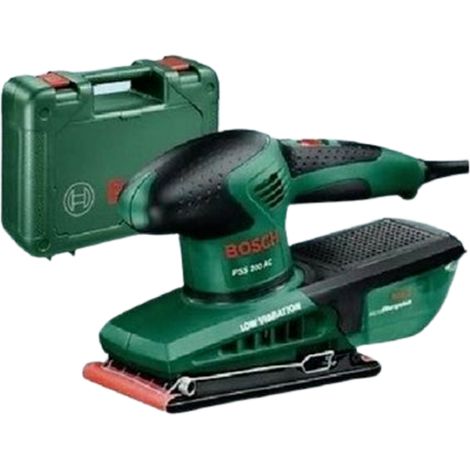 Levigatrice orbitale bosch pss 200 ac 200 watt microfilter dotazione valigetta (1/2)