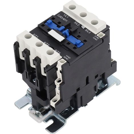 Contacteur électrique 40 A à contact en alliage d'argent ignifugé haute sensibilité pour la distribution d'énergie AC110V (1/5)